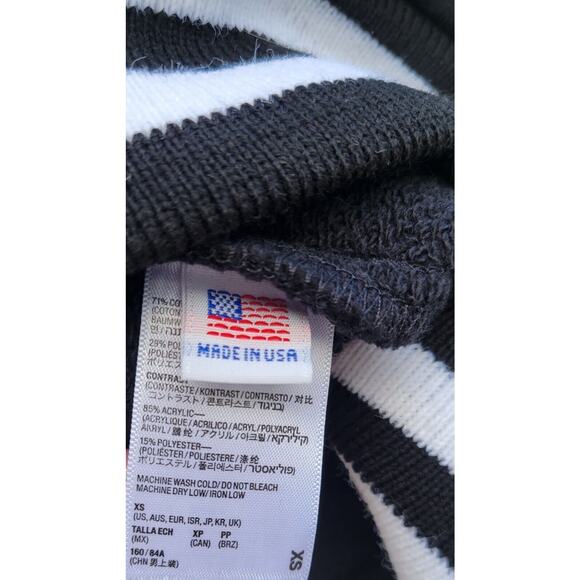 Fleetwood Mac World Tour Varsity Jacket Mens Size XS Black American Apparel - Picture 7 of 7